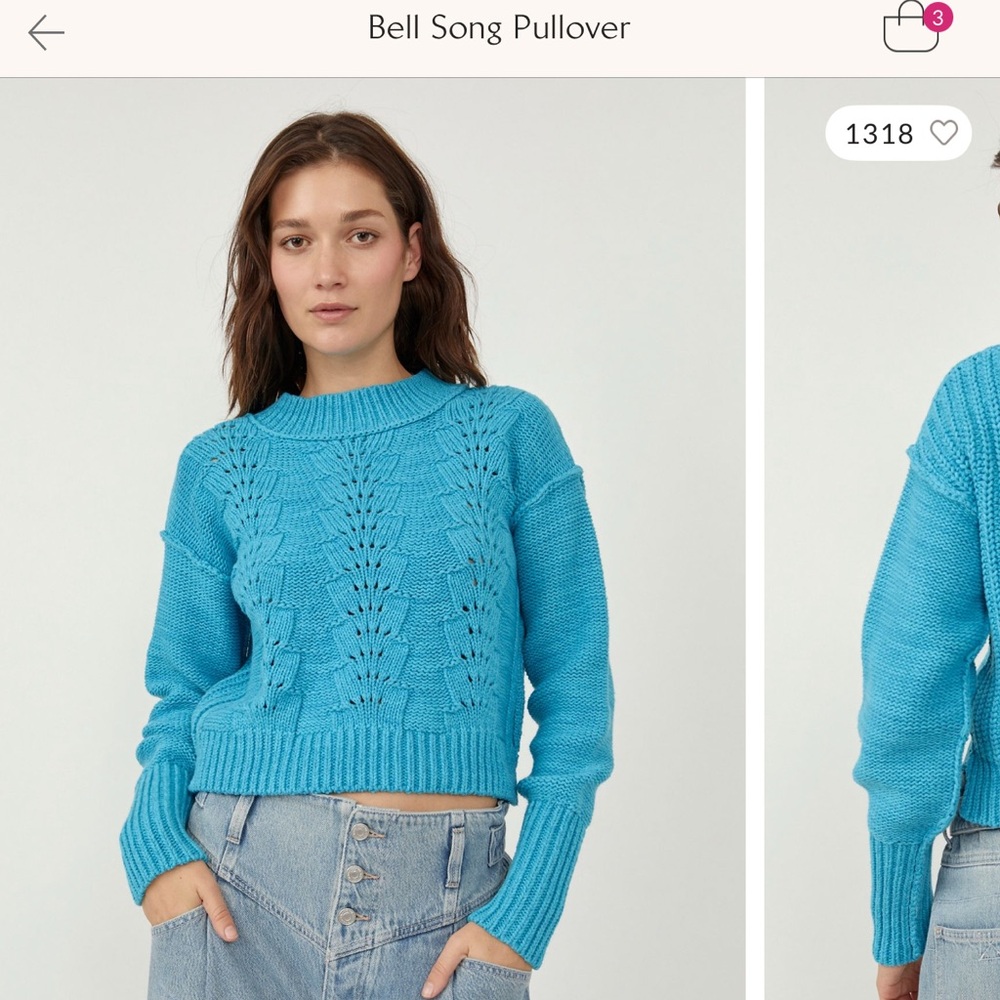 Free People Bell Song Pullover